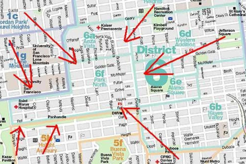 Entire 2Br, Centrally-Located, W/Parking! San Francisco Extérieur photo